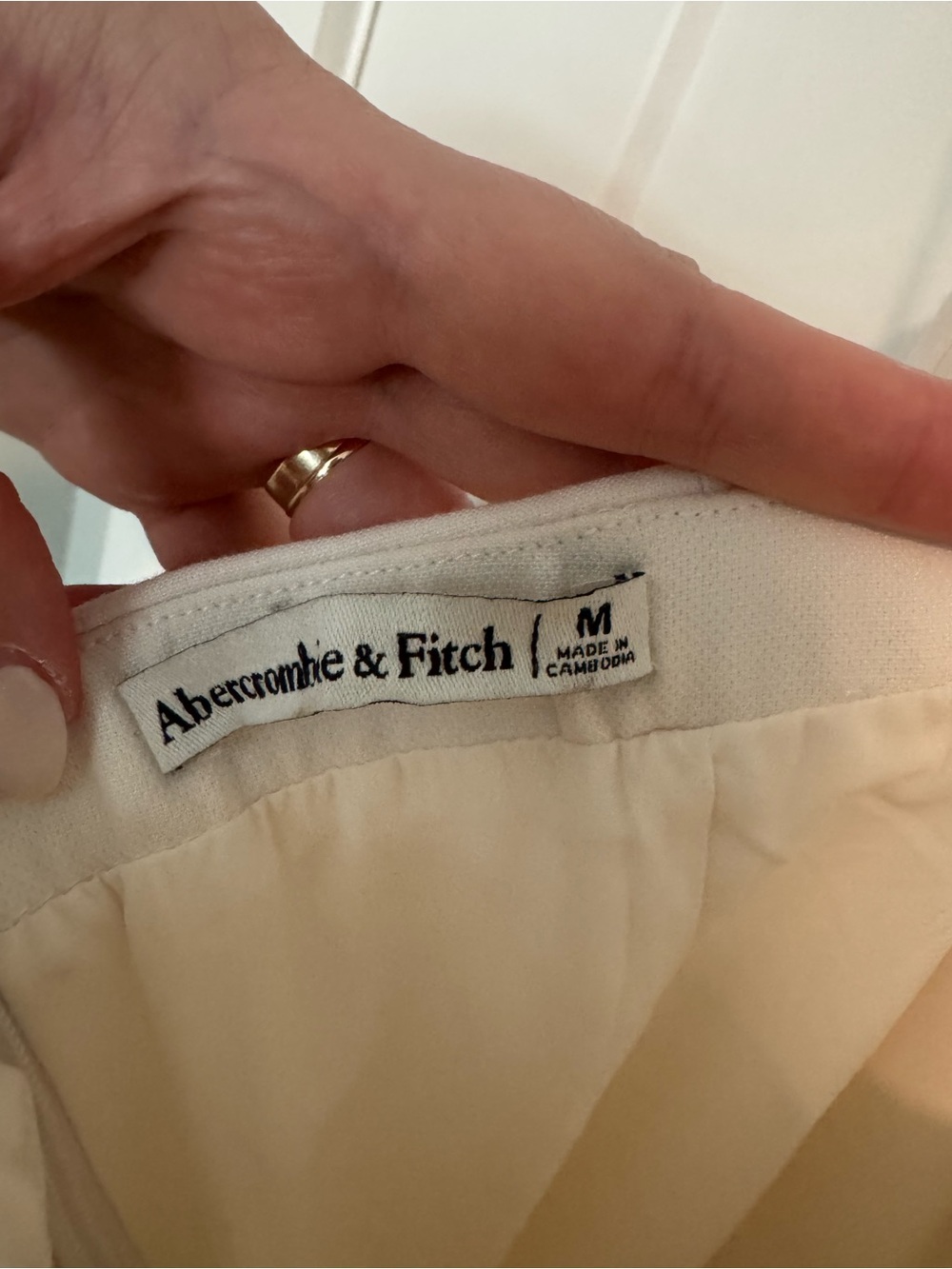 Abercrombie & Fitch Halter Tailored Mini Dress - Picture 6 of 7